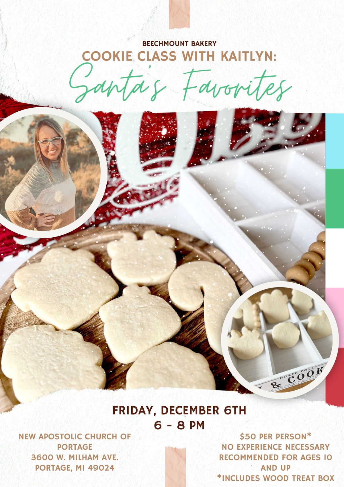 Cookie Class with Kaitlyn: Santa's Favorites