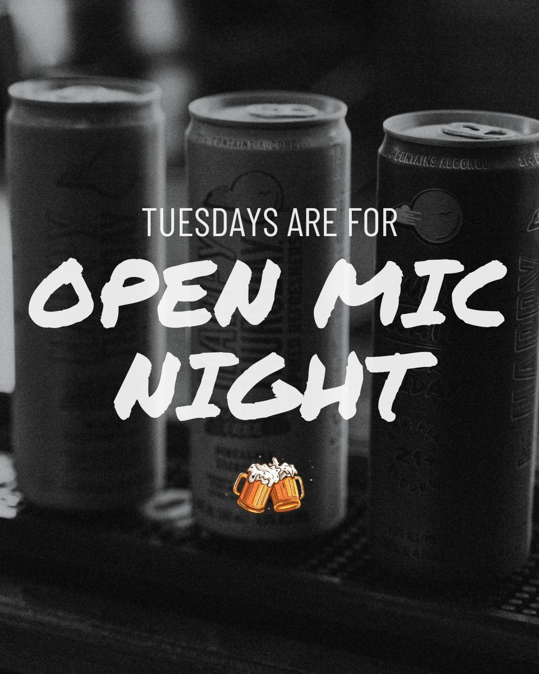 OPEN MIC NIGHT - Music, comedy, poetry all local, all live