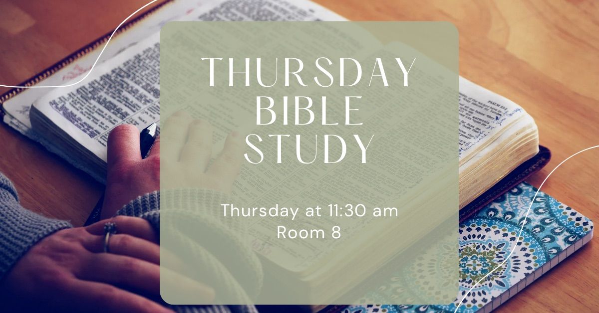 Thursday Bible Study