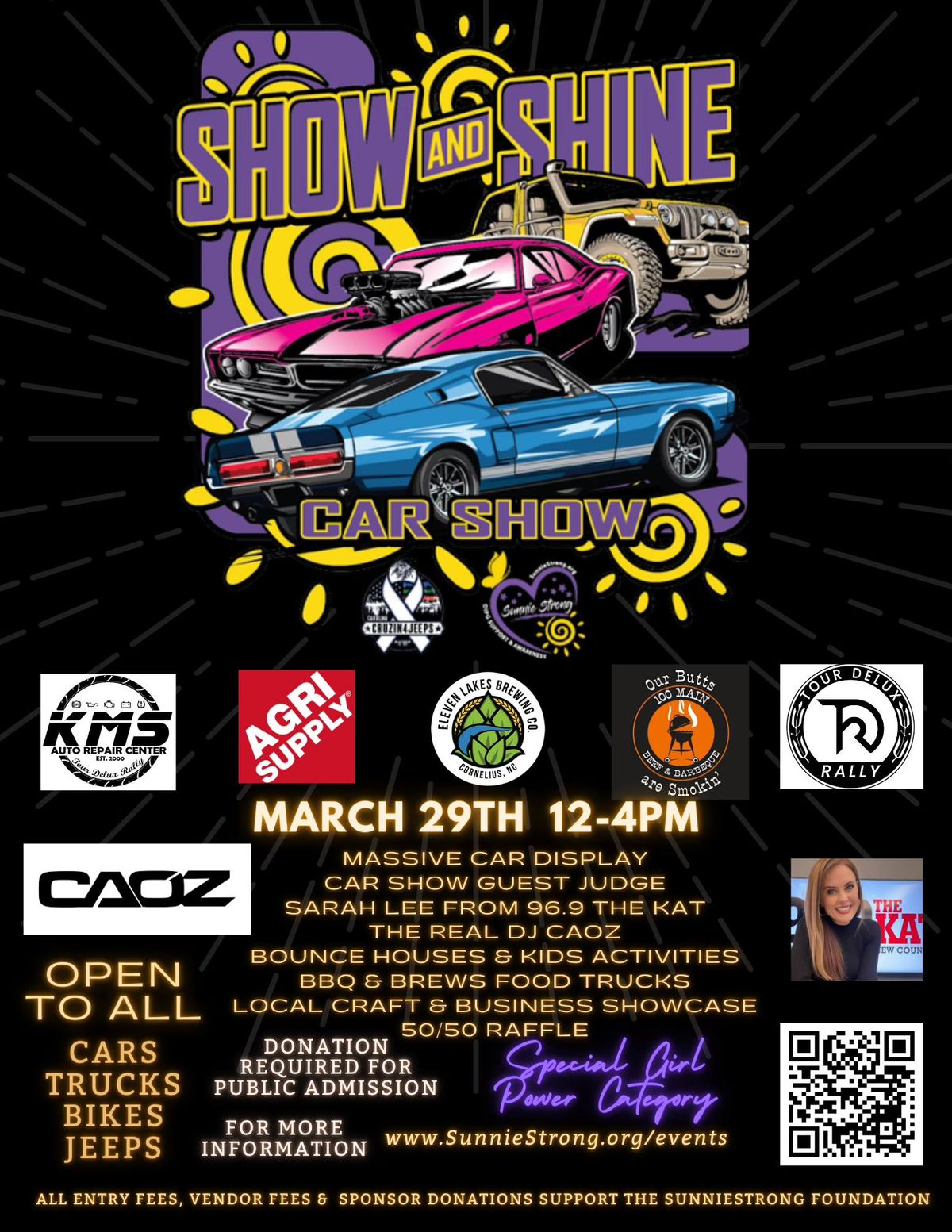 1st Annual...Sunnie's Show-N-Shine and Vendor Show 