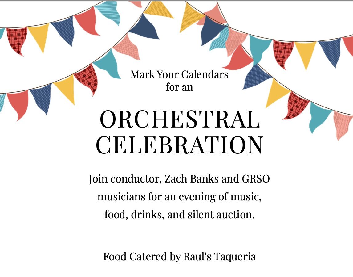 GRSA Orchestral Celebration Fundraiser