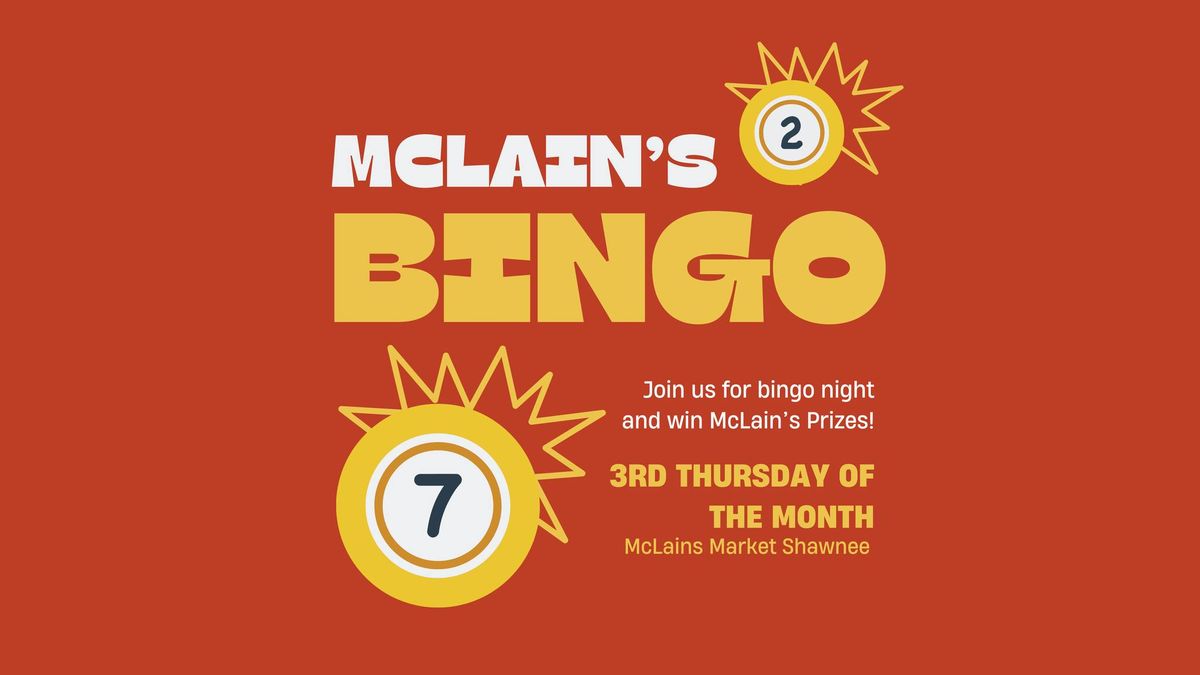 Free Bingo - McLain's Market Shawnee