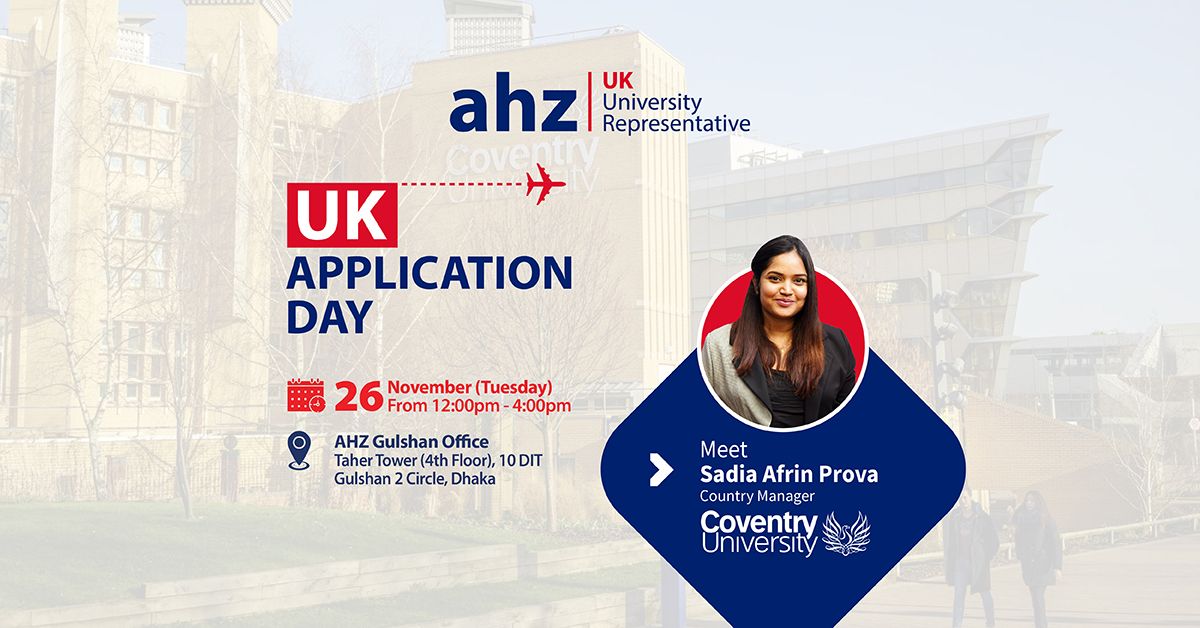 Coventry University Assessment Day | AHZ Gulshan Office 