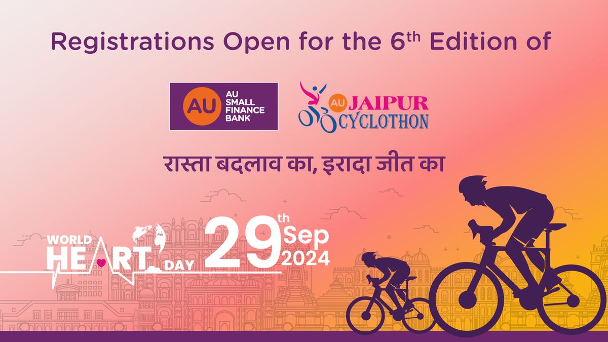 AU Jaipur Cyclothon 2024