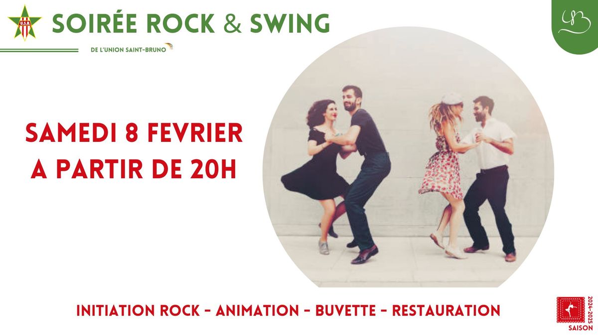 Soir\u00e9e Rock & Swing ann\u00e9es 50