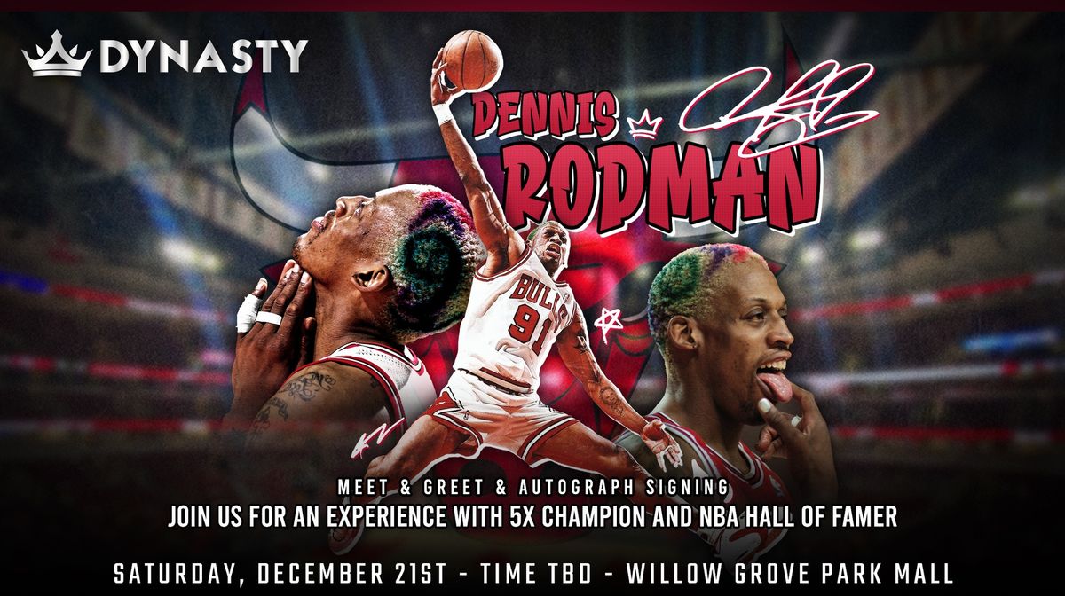 Meet NBA Legend Dennis Rodman | A Dynasty Sports Experience