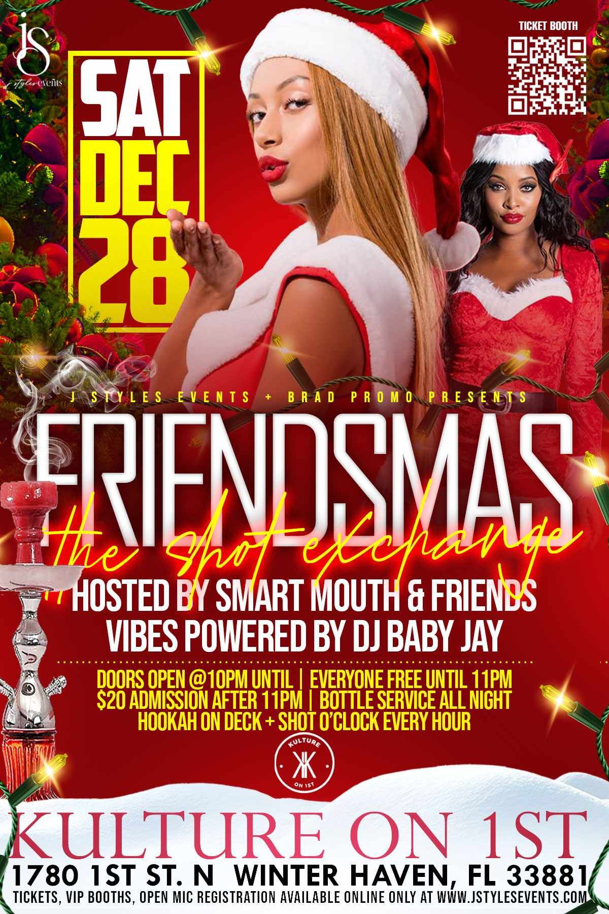 Friendsmas 12*28*2024 at Kulture On 1st