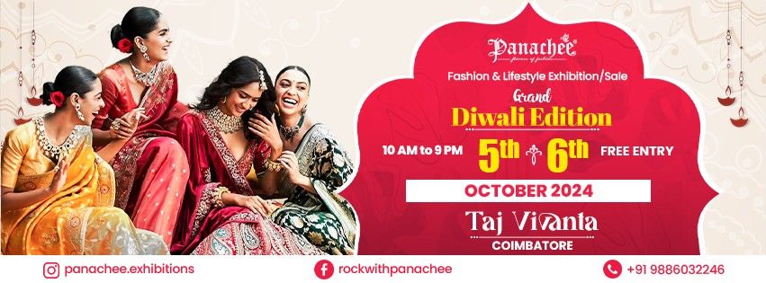 Panachee\u2019s Grand Diwali Edition \u2013 Fashion & Lifestyle Exhibition