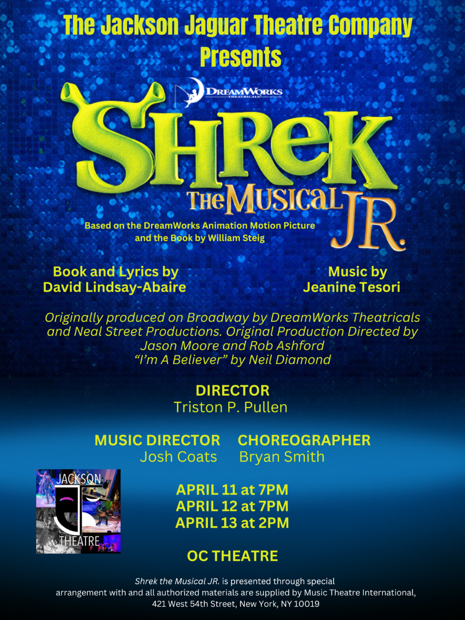 Shrek The Musical at Actorsingers