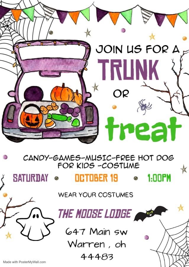 Trunk or treat 