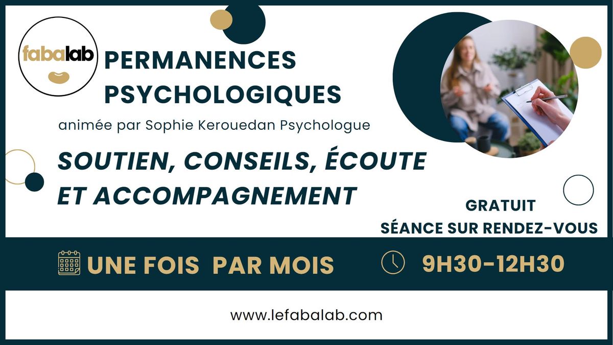 Permanences Psychologiques GRATUITES