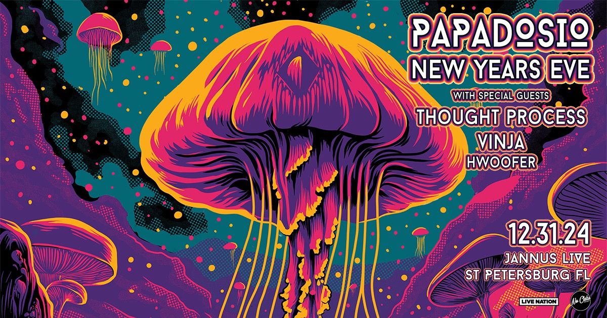 Papadosio New Years Eve at Jannus Live!