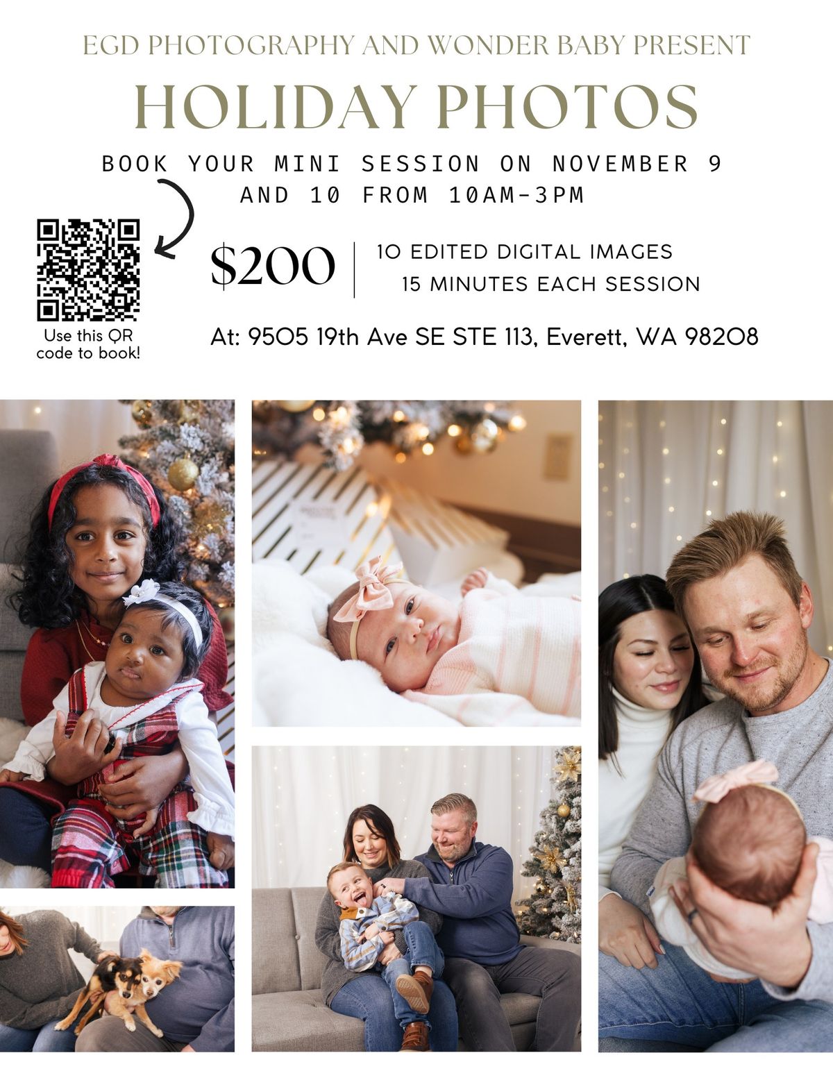 Holiday Mini Family Photo Sessions