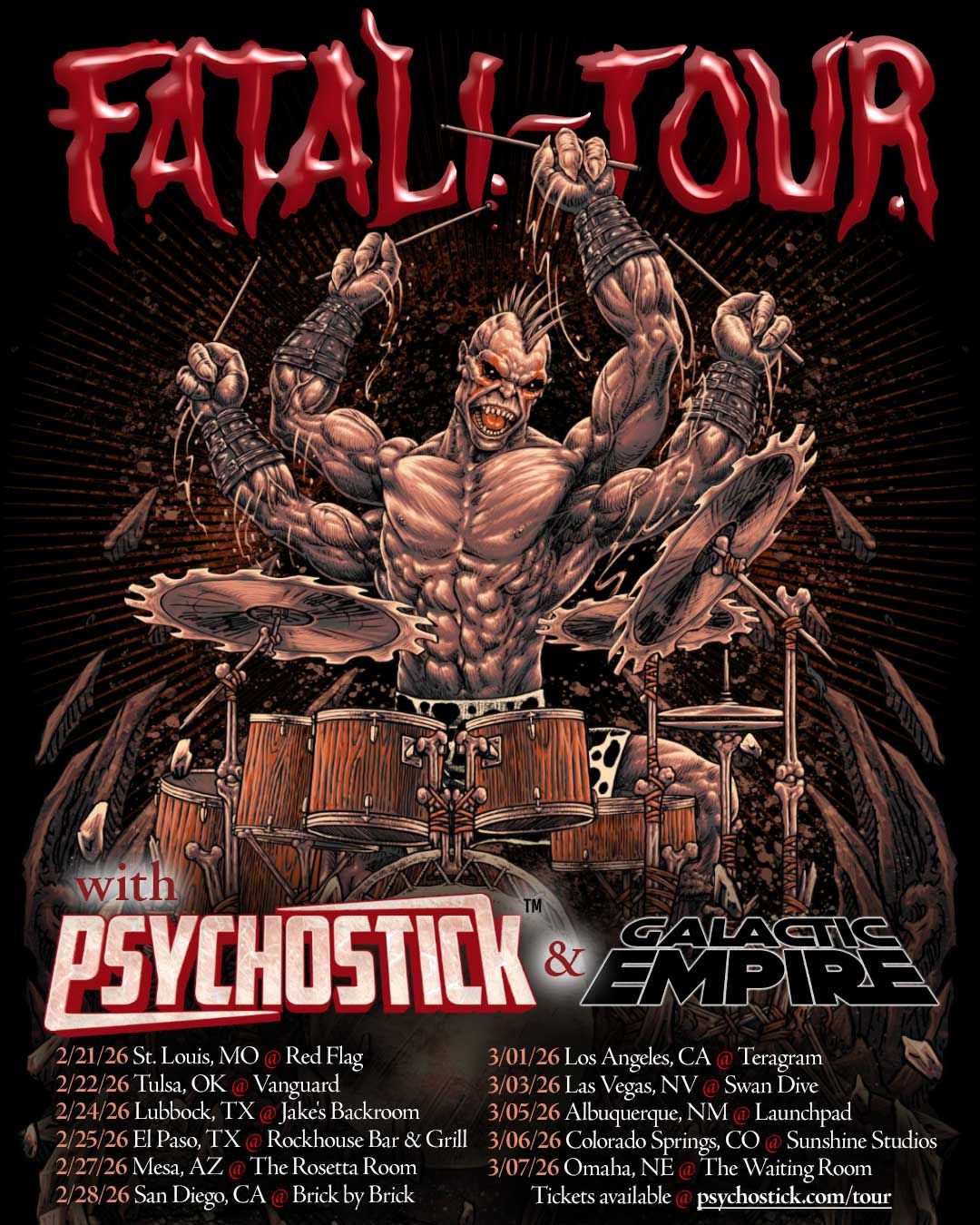 Psychostick at xBk Live