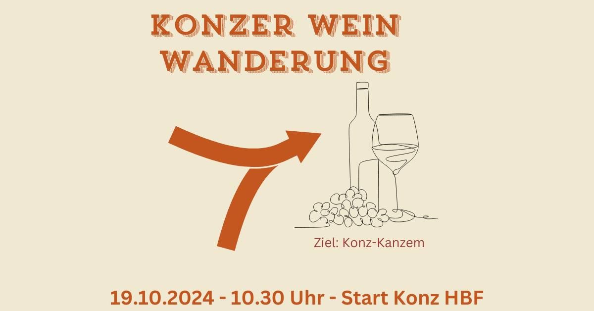 Konzer Weinwandung mit Weinprobe