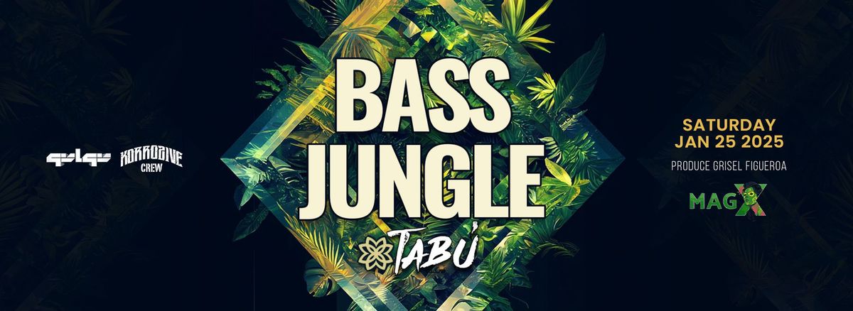 BASS JUNGLE: Bad Syntax \/ DJ Wednesday \/ Marcus Visonary  