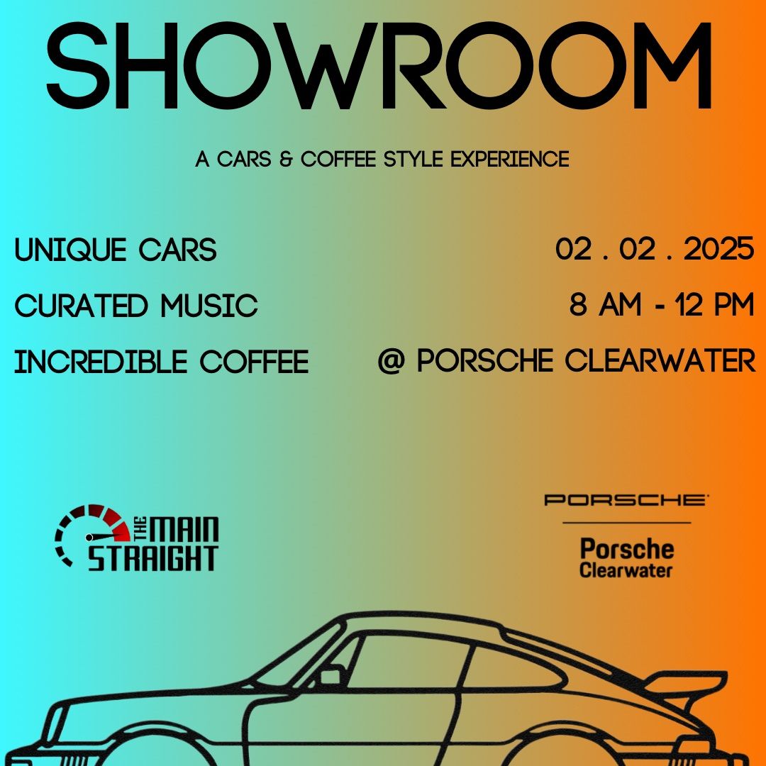 \u2018Showroom\u2019 by The Main Straight and Porsche Clearwater