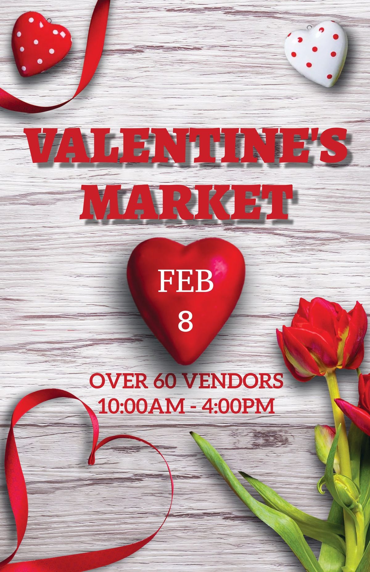 Valentines Day Market at the Bay View Mall February 8, 2025