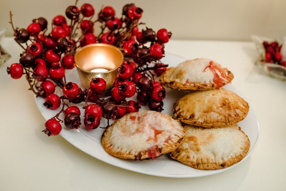 Tipsy Pies Attending Gasthaus Bavarian Holiday Christkindlmart