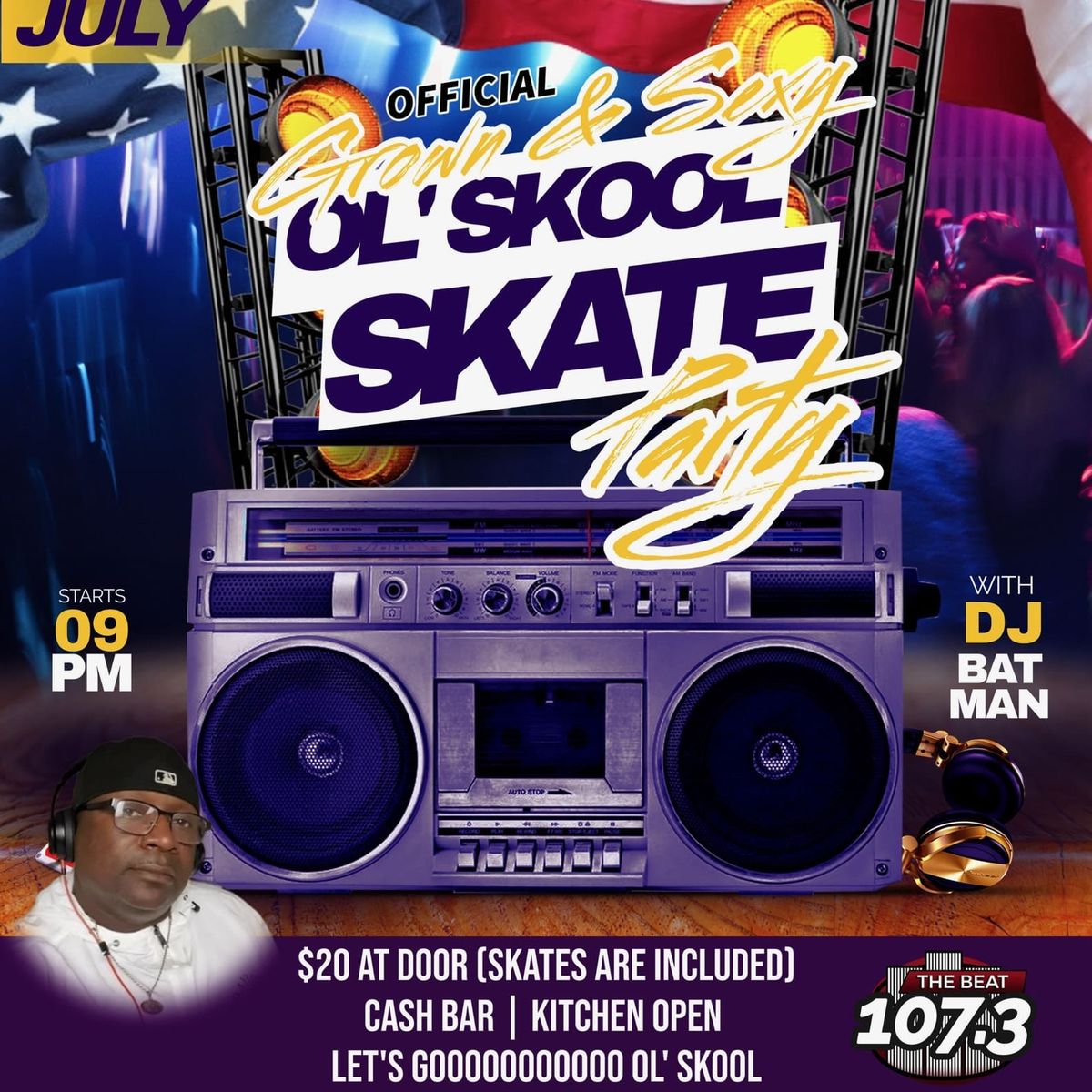 Old School Adult Skate Party 