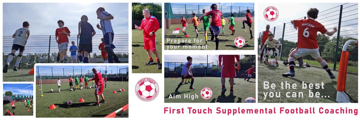 First Touch Supplemental Football Coaching every Saturday!