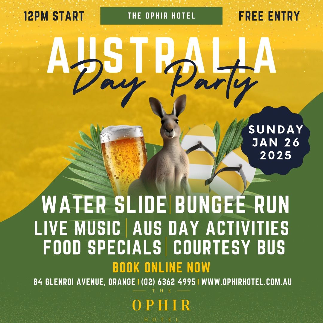 Aus Day Party @ The Ophir