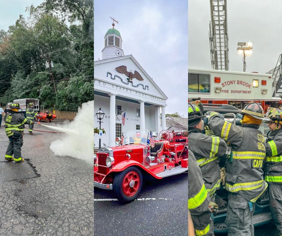 Open House & Fire Prevention Day at the Stony Brook Fire Department