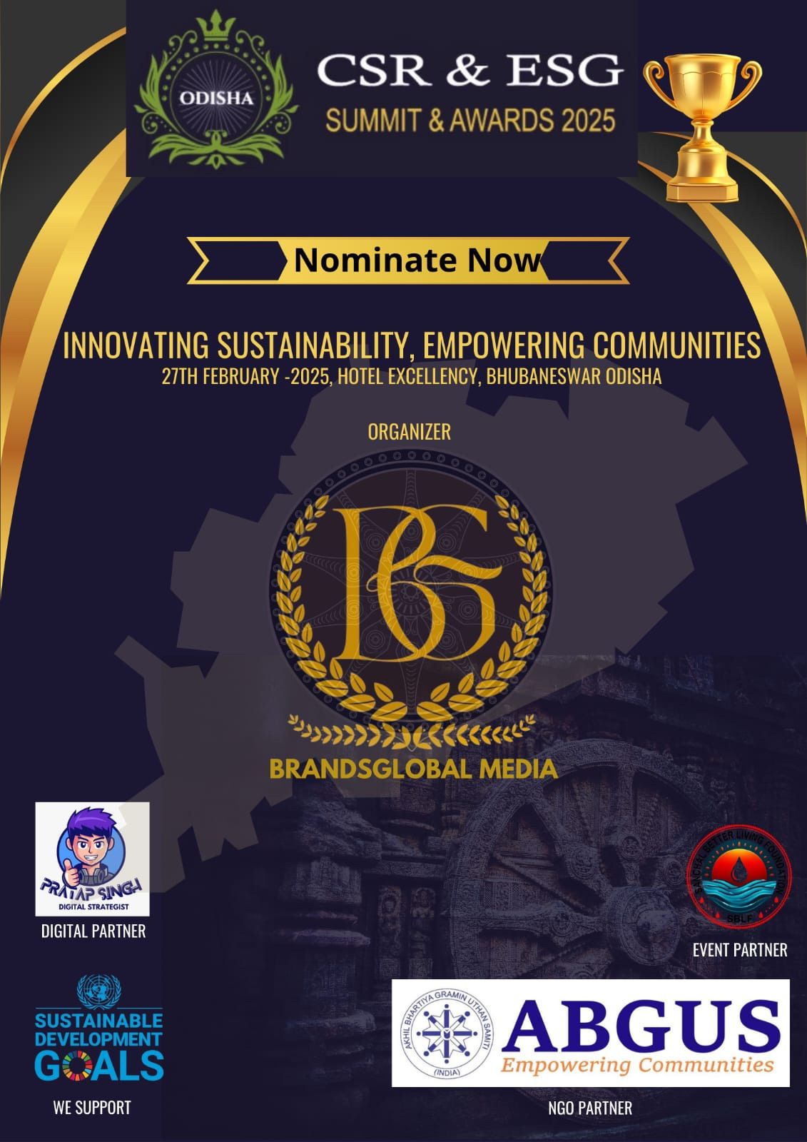 Odisha CSR & ESG Summit & Awards 2025