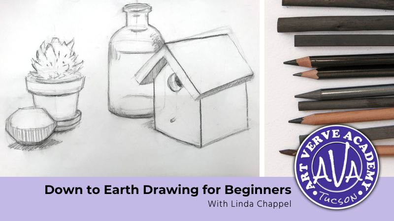 Down to Earth Drawing for Beginners (Oct. 2024)