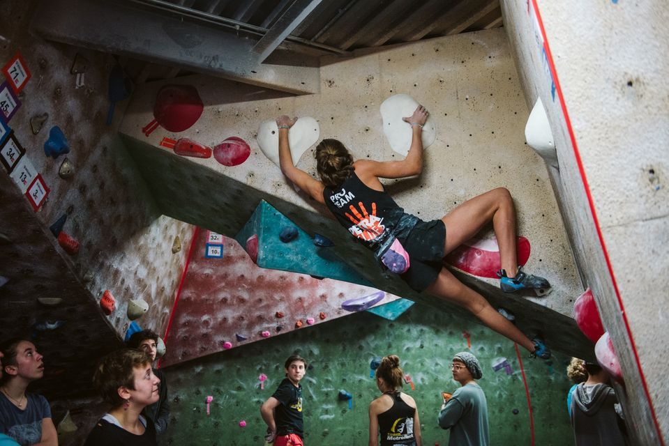 Kestrel Coffee Beans and Boulders Community Bouldering Competition
