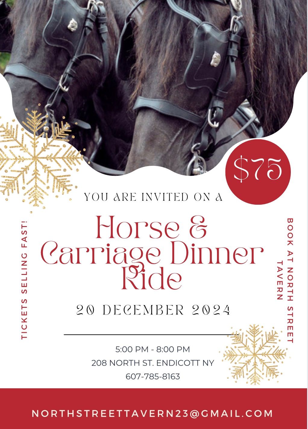 Horse & Carriage Dinner Ride