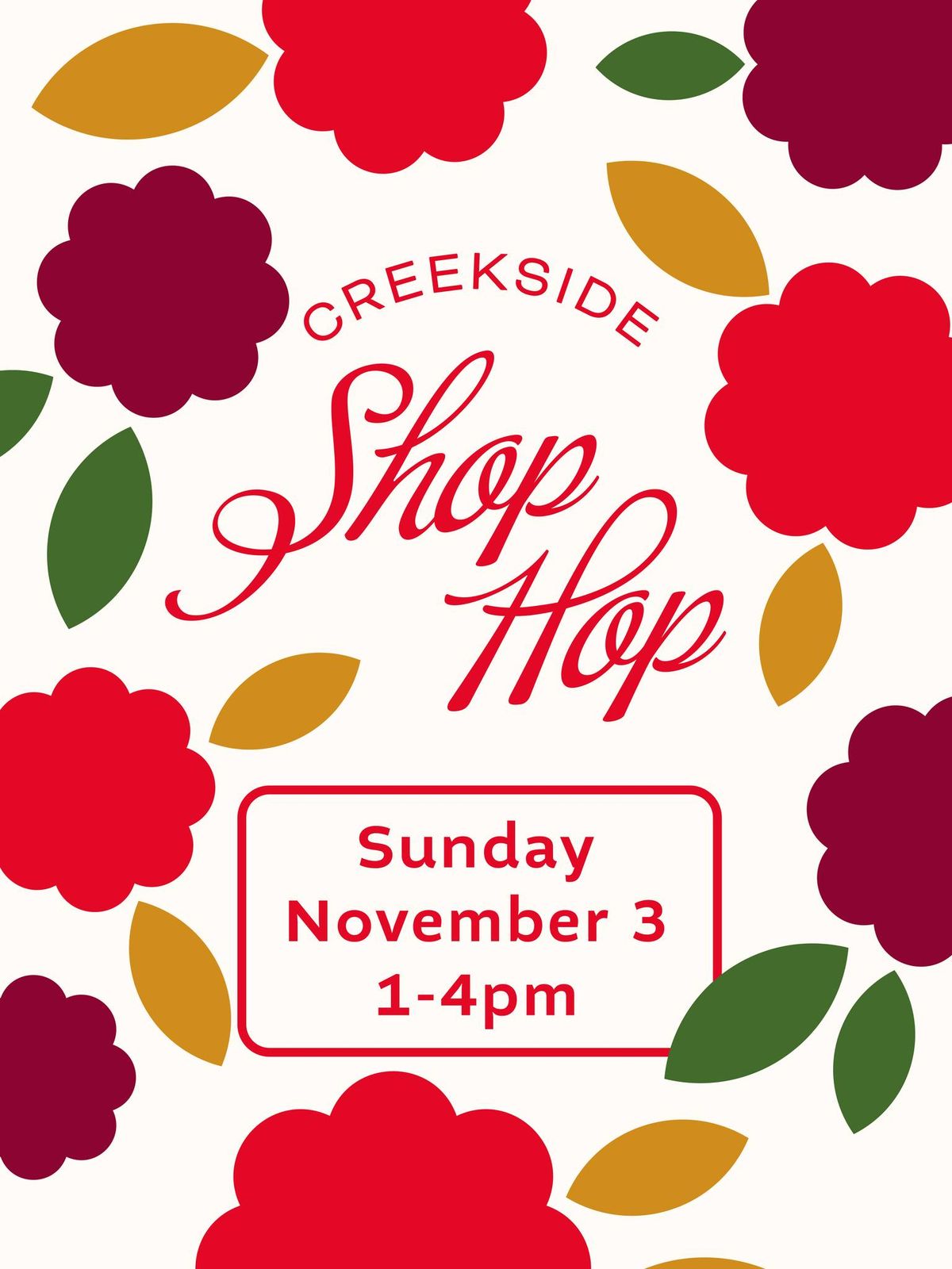 Creekside Holiday Shop Hop