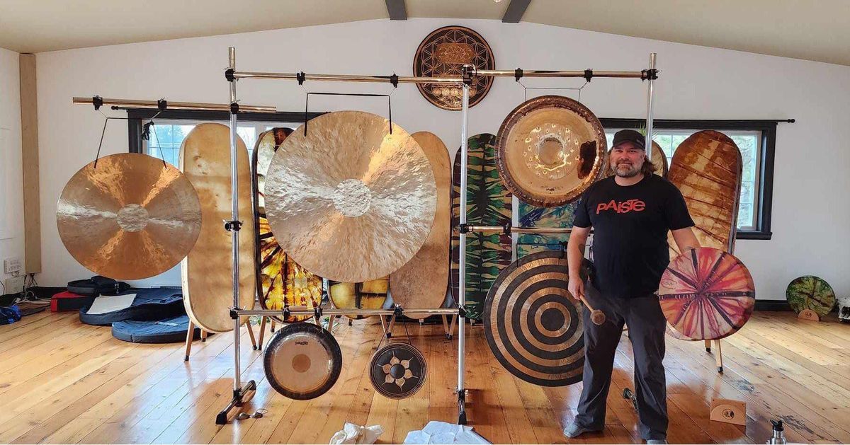 Formation de Gong Partie 1 et 2 avec Fr\u00e9d\u00e9rick Noiseux au Sonotarium