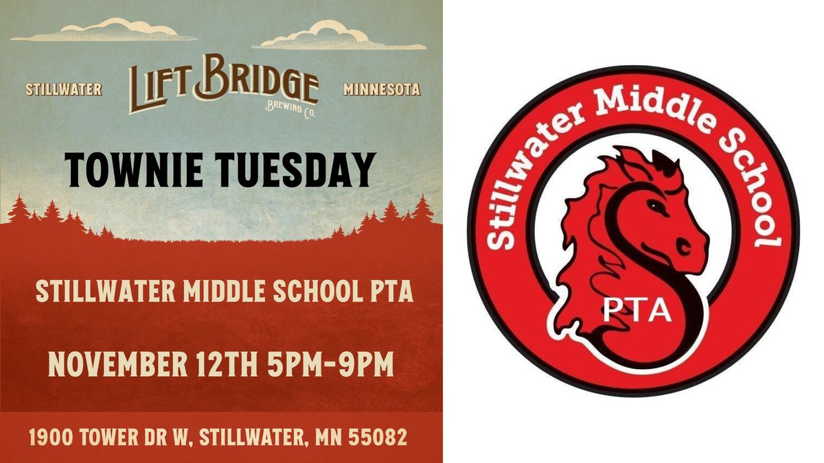 Lift Bridge CHARITY: Stillwater Middle School PTA (Townie Tuesday)