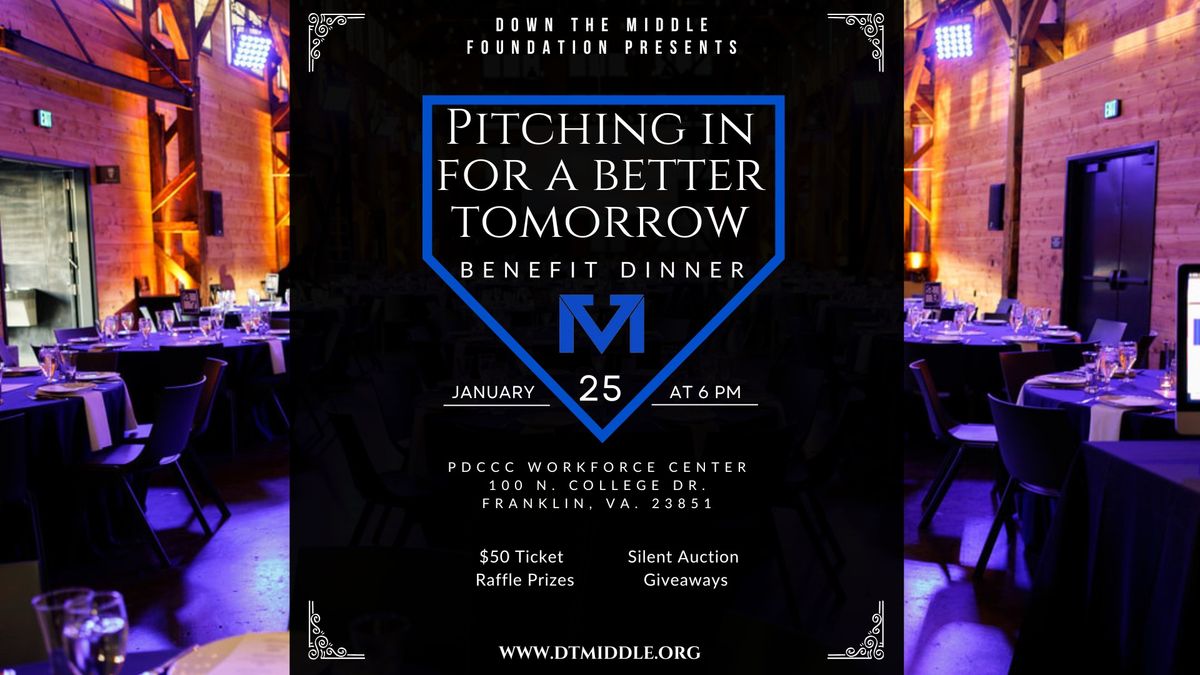 Pitching For A Better Tomorrow Benefit Dinner