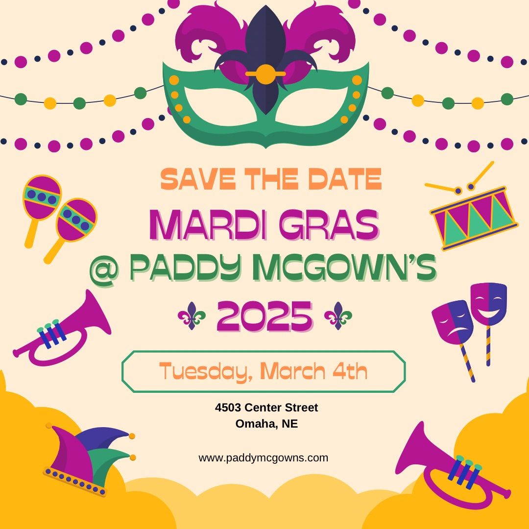 Mardi Gras at Paddy McGown\u2019s