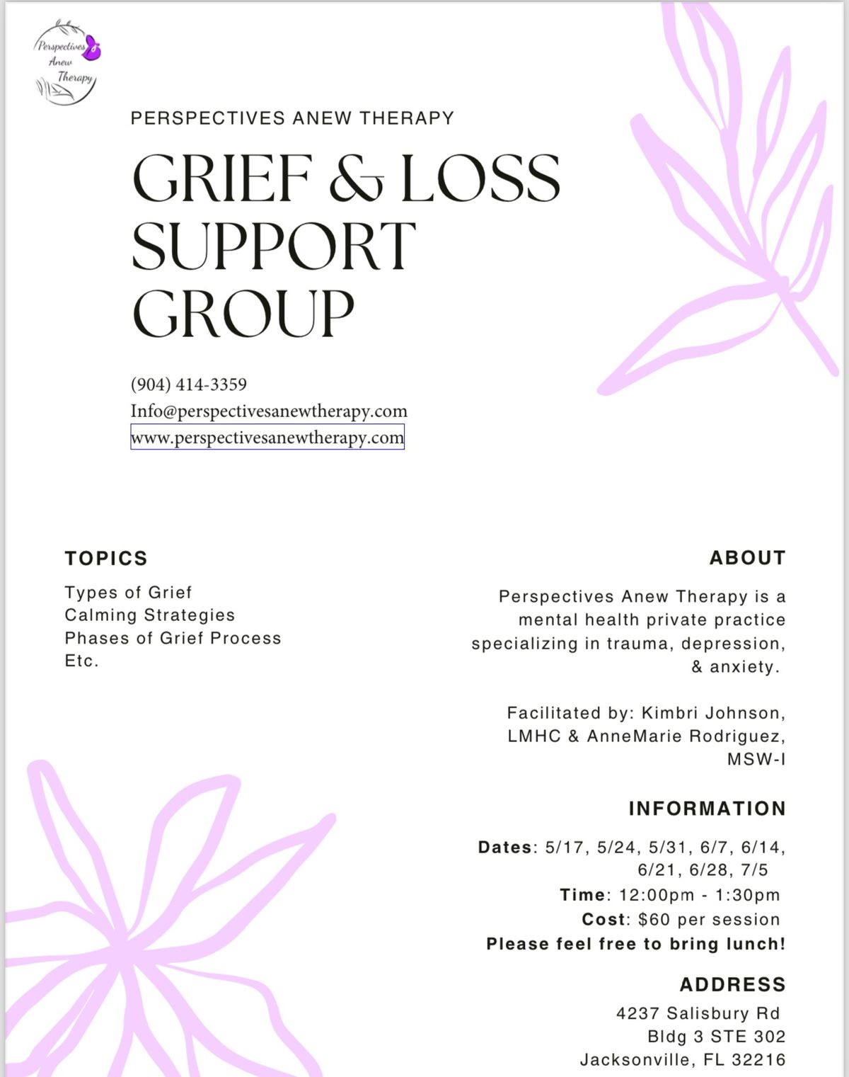 Grief and Loss Group