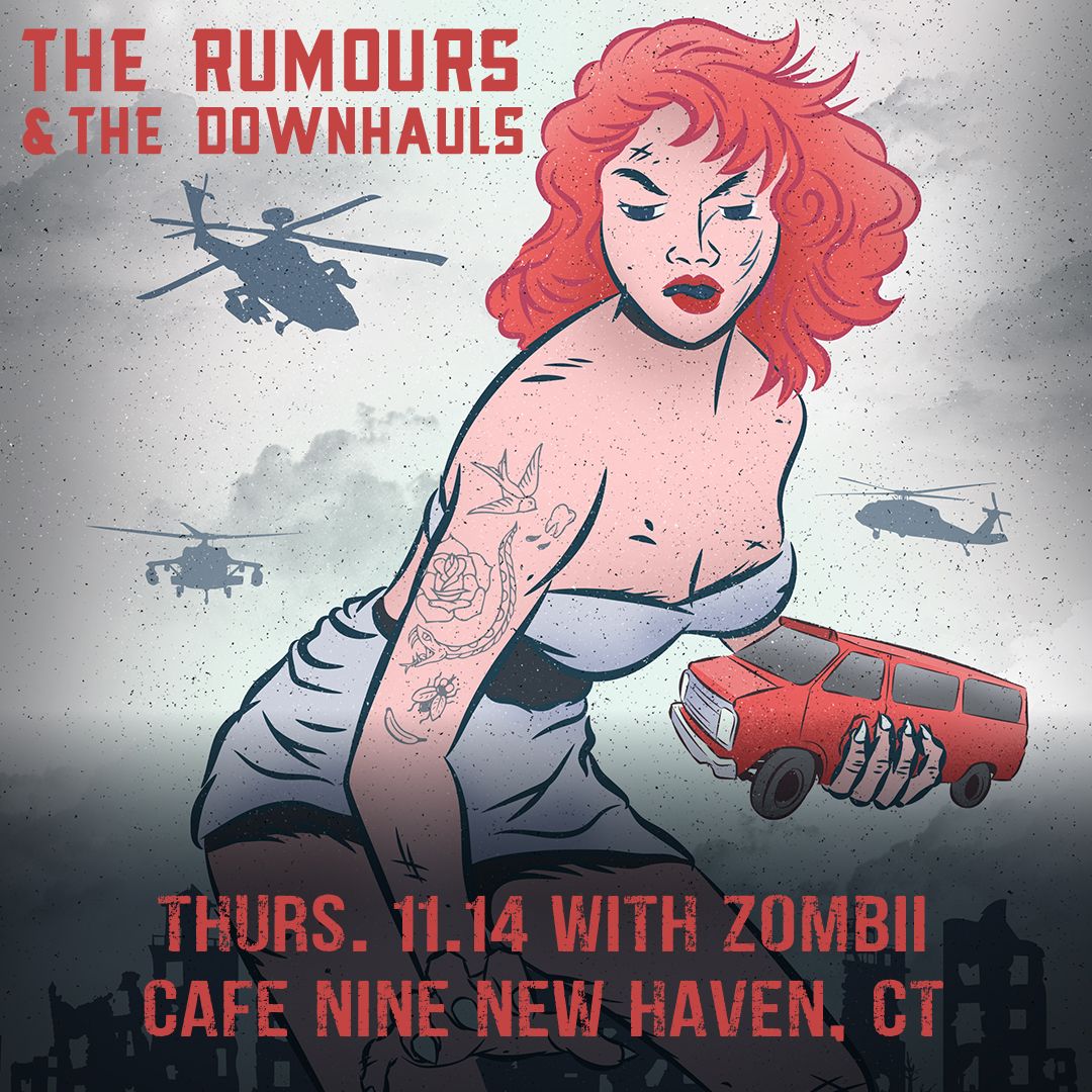 The Rumours, The Downhauls, and Zombii @ Cafe Nine