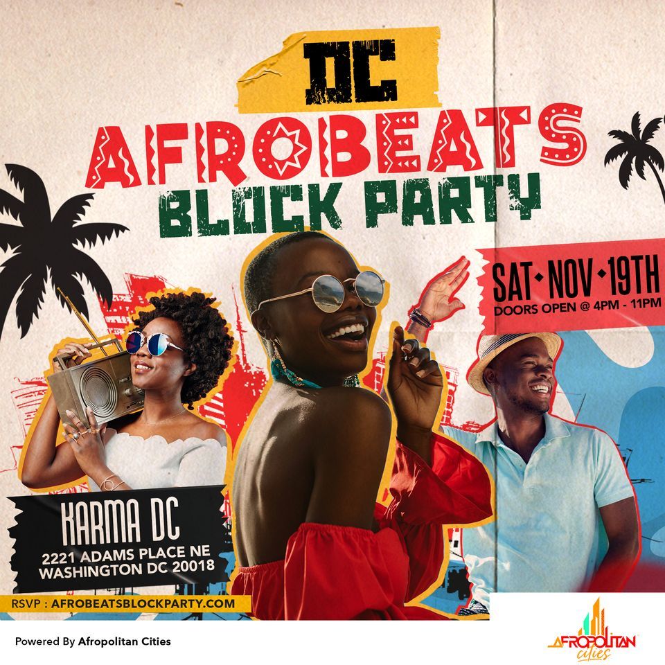 DC Afrobeats Block Party & Jollof Cookoff