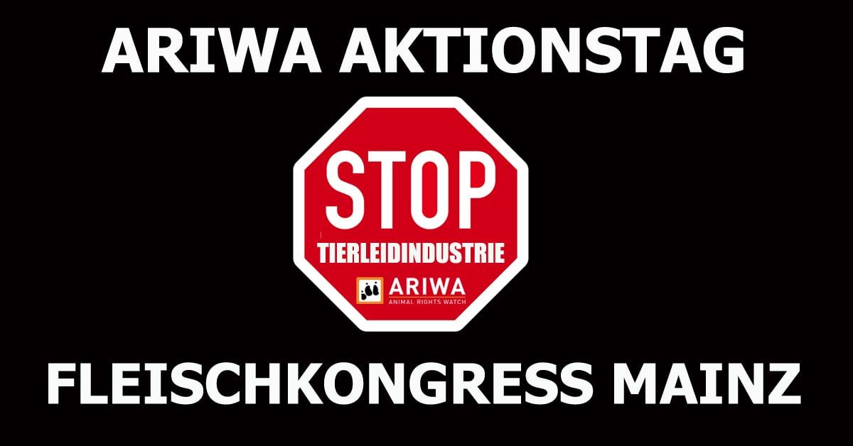 ARIWA Aktionstag anl. des dt. Fleischkongresses