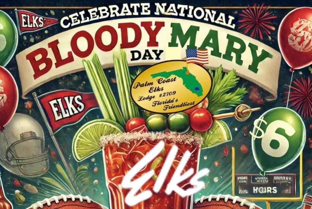 Elks New Year's Bloody Mary Day