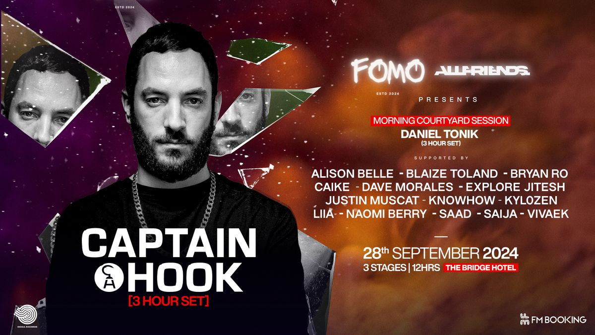 Captain Hook \ud83e\ude9d 3 HR Extended Set | 3 Stages | 13 HR Rave