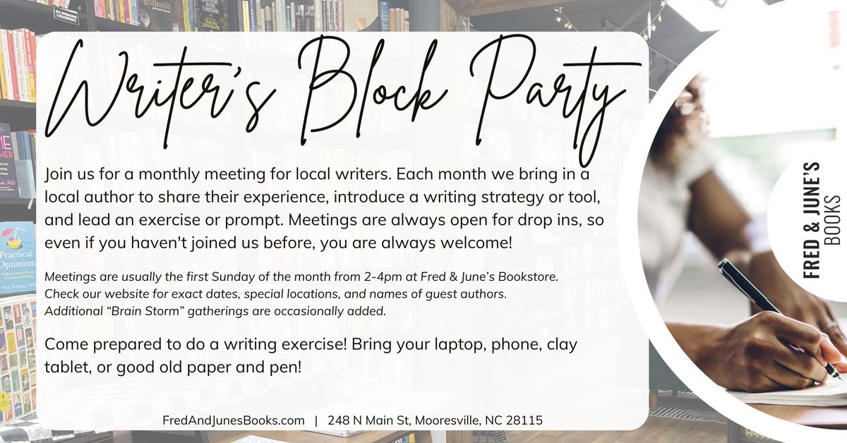 Writer's Block Party