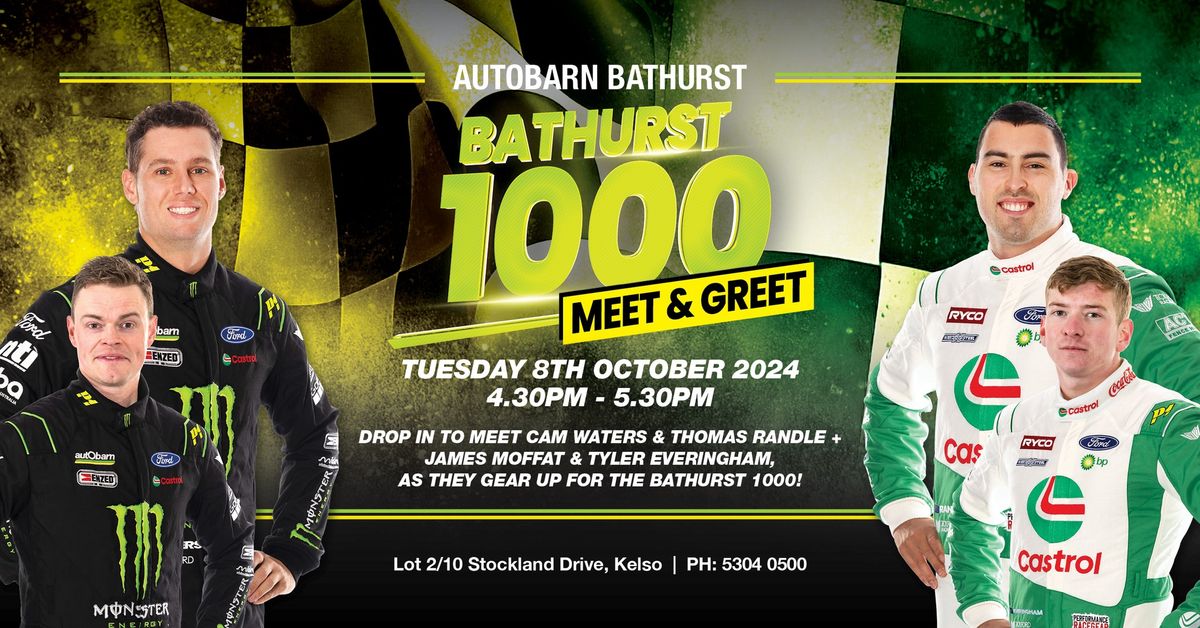 Autobarn Bathurst X Bathurst 1000 Meet & Greet