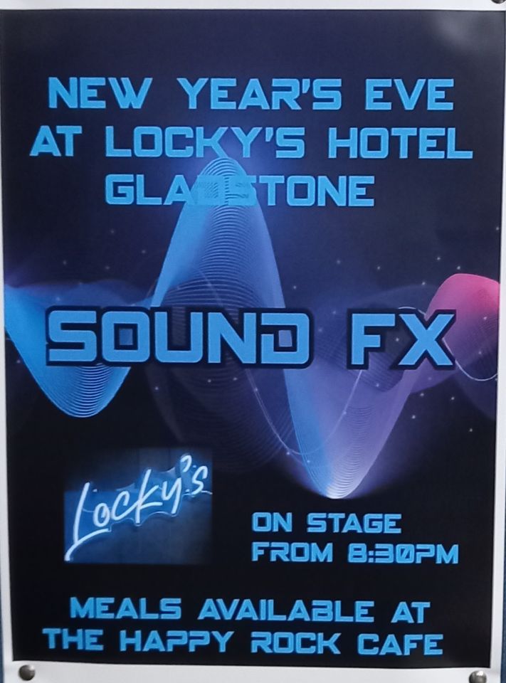 New Year's Eve at Locky's SOUND FX Playing live 