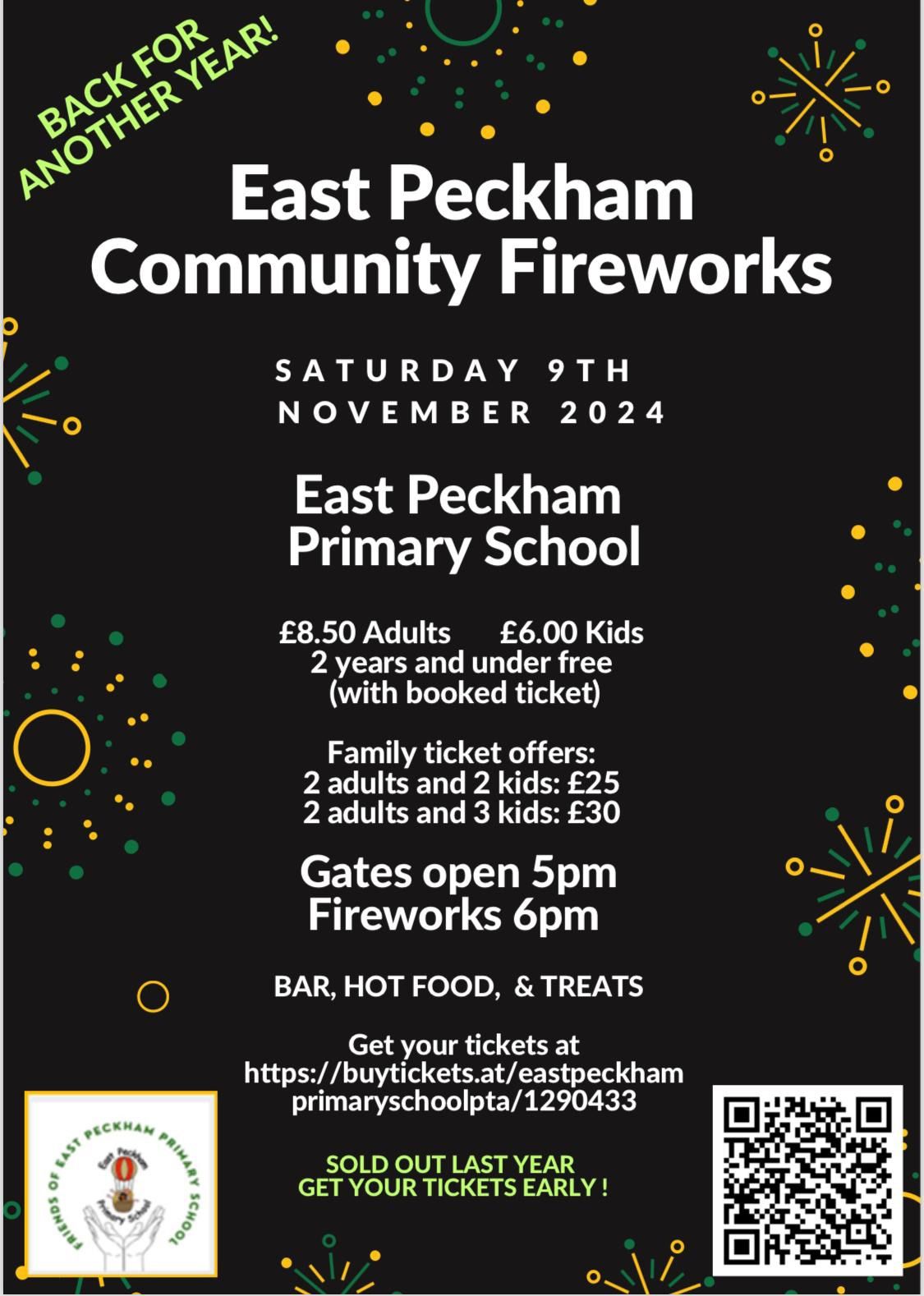 Fireworks 2024, East Peckham Primary School, Tonbridge, 9 November 2024