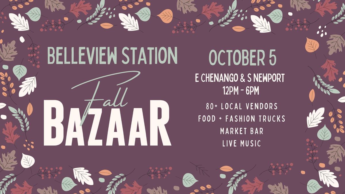 Belleview Station Fall BAZAAR